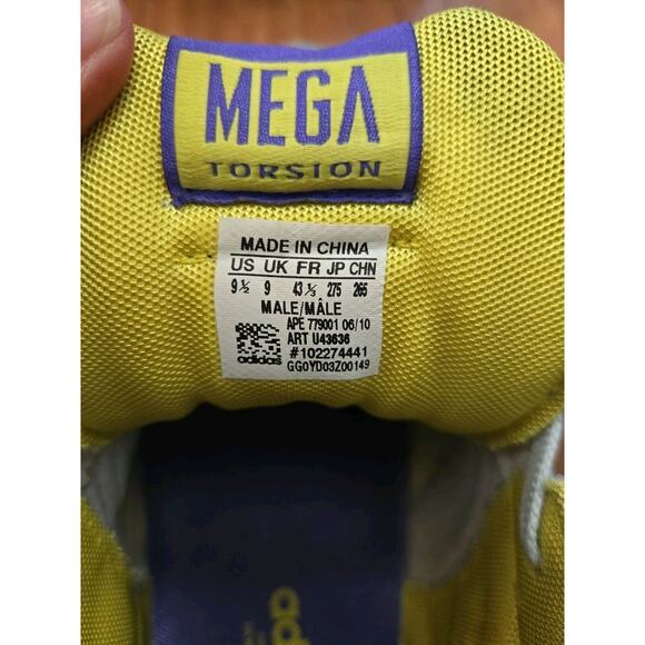 adidas MEGA TORSION RV Sz 9.5 Men 06/2010 Rare Vintage Runner No Box - Picture 4 of 8